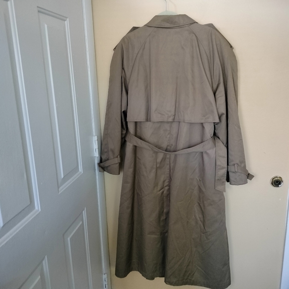 Worthington Classic Thermolite Trench Coat Beige Belted 18W Removable Lining - Picture 9 of 10